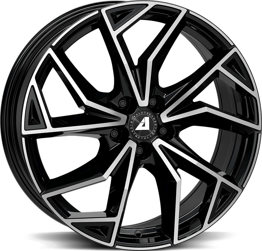 ALUTEC ADX.02 DIAM BLACK POL 7.5x18 4/100 ET38 CB63.4
