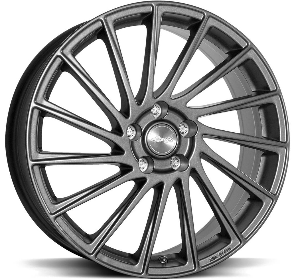 BROCK B39 HIMALAYA GREY MATT 7x17 4/108 ET38 CB63.4