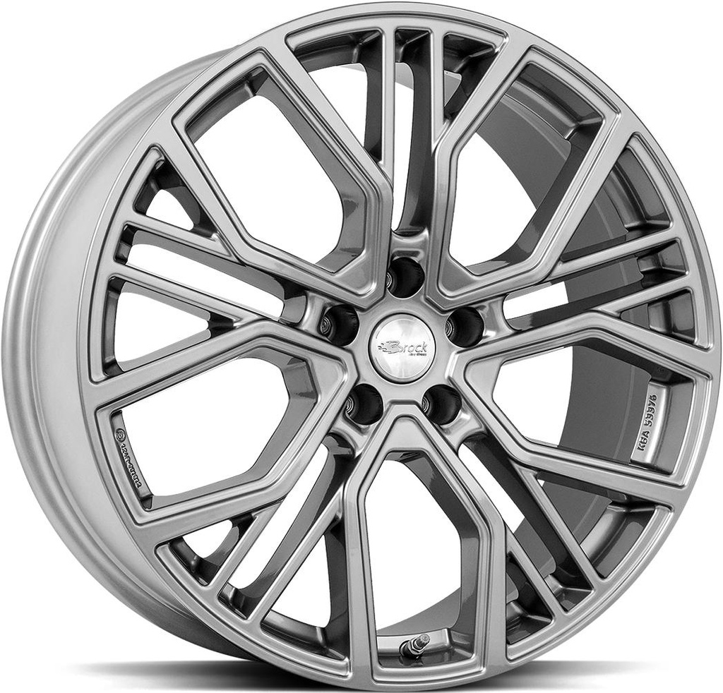 BROCK B41 FERRIC GREY 8.5x20 5/130 ET32 CB84.1