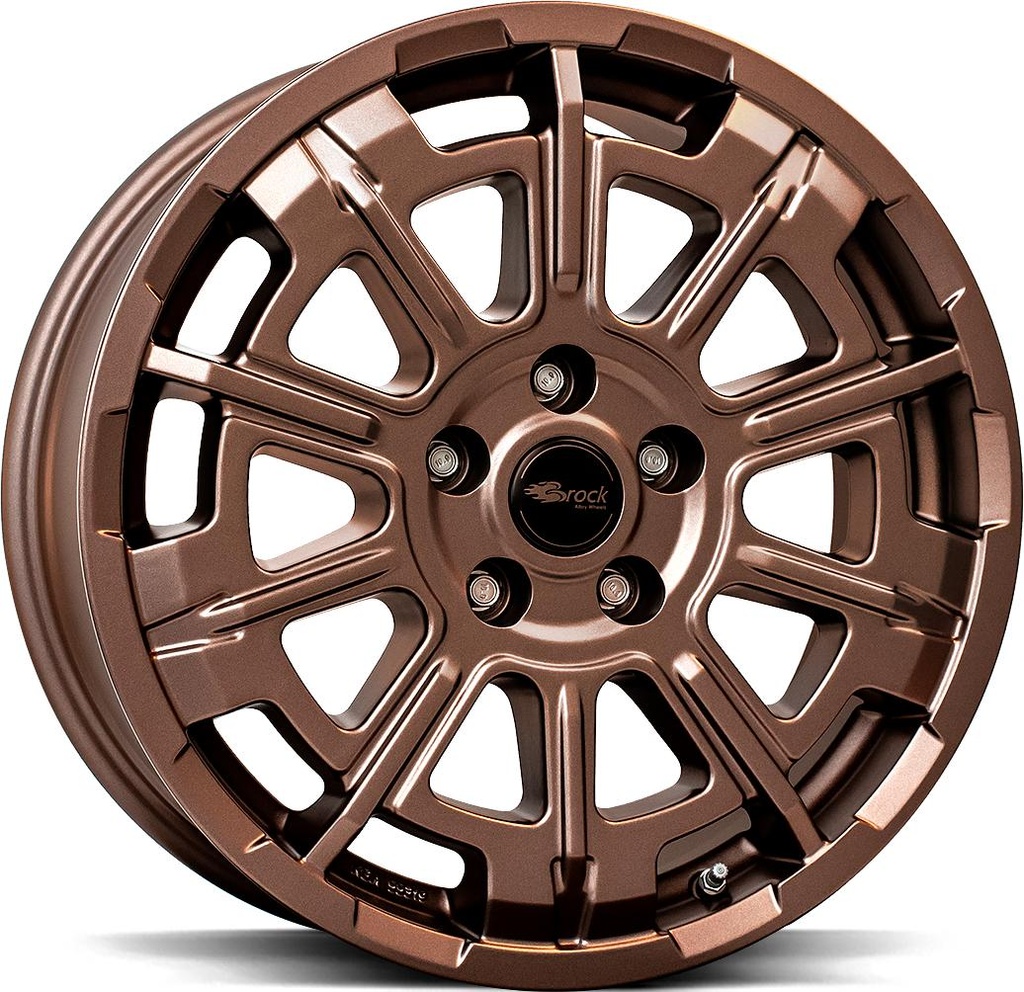 BROCK B45 BRONZE COPPER MATT 8x20 6/139.7 ET45 CB92.4