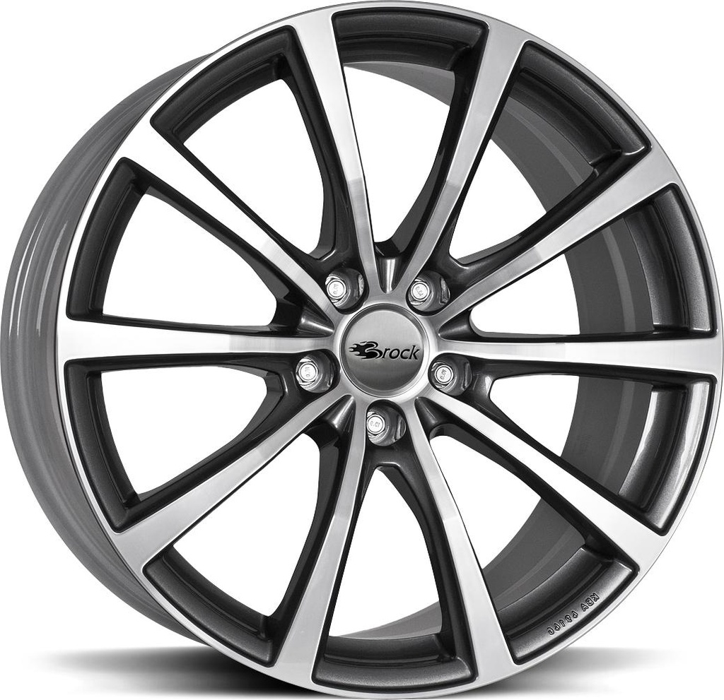 BROCK B32 TITAN FULL POL 7.5x19 5/112 ET53 CB66.6