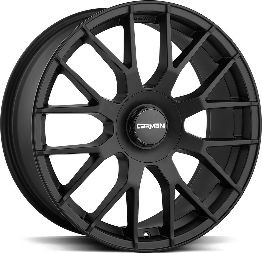 OXGIN HUGO BLACK MATT 9.5x20 5/112 ET50 CB66.6