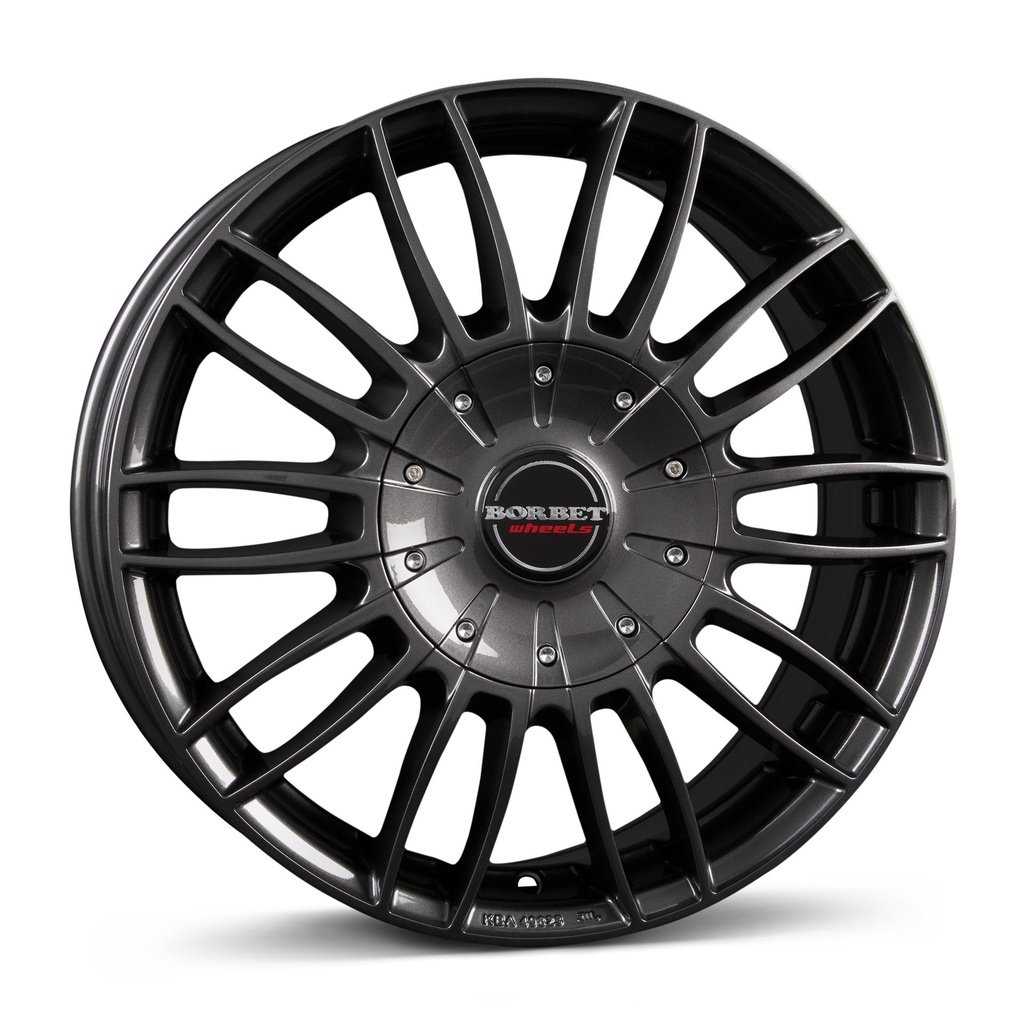 BORBET CW3 MIST ANTRACITE GLOSS 7.5x18 6/139.7 ET55 CB93.1