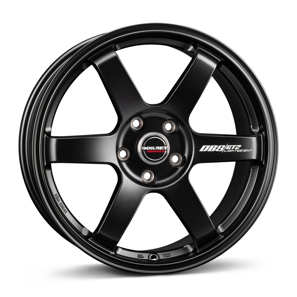 BORBET DB8GT2 BLACK MATT 8.5x18 5/112 ET35 CB72.5