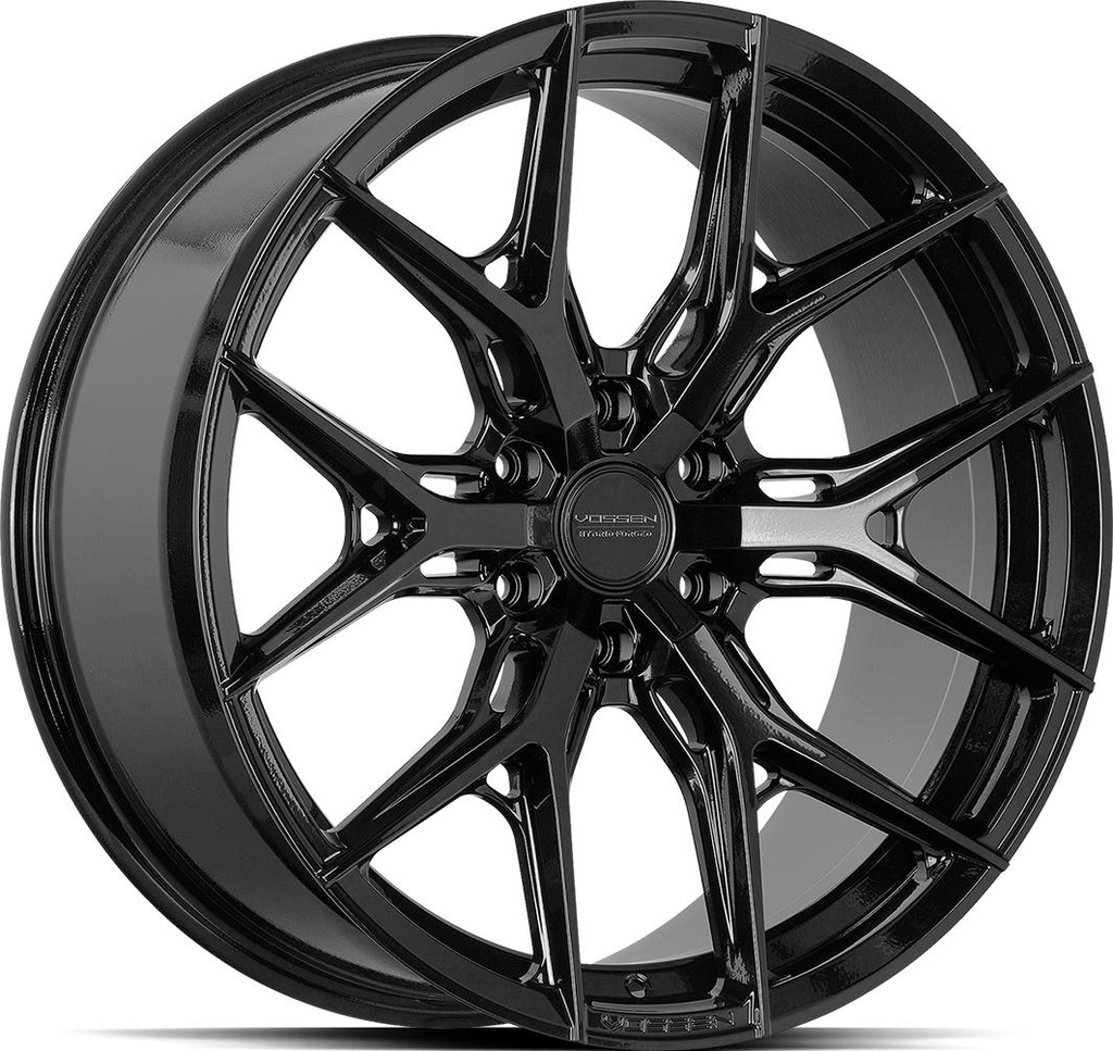 VOSSEN HF6.4 GLOSS BLACK 9.5x20 6/139.7 ET15 CB106.1