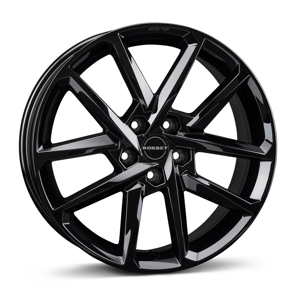BORBET N BLACK GLOSS 6.5x16 4/100 ET43 CB64