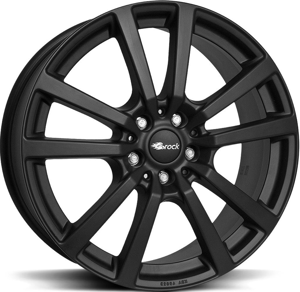 BROCK RC25T BLACK MATT 6.5x16 5/127 ET40 CB71.6