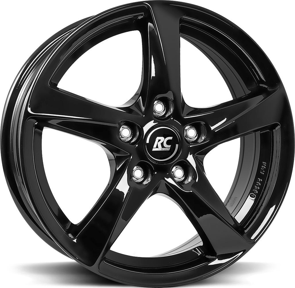 BROCK RC30 SHINY BLACK 6.5x16 5/112 ET50 CB57.1