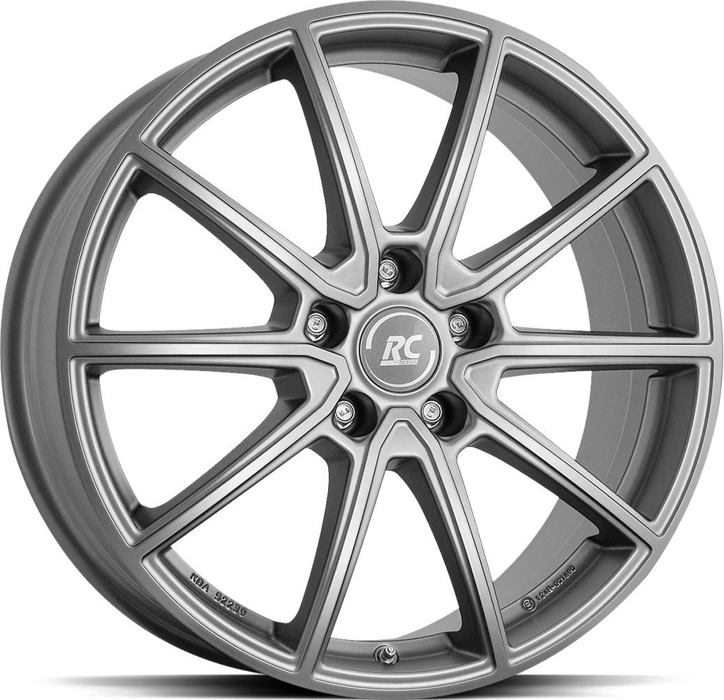 BROCK RC32 FERRIC GREY MATT 8x18 5/112 ET31 CB66.6