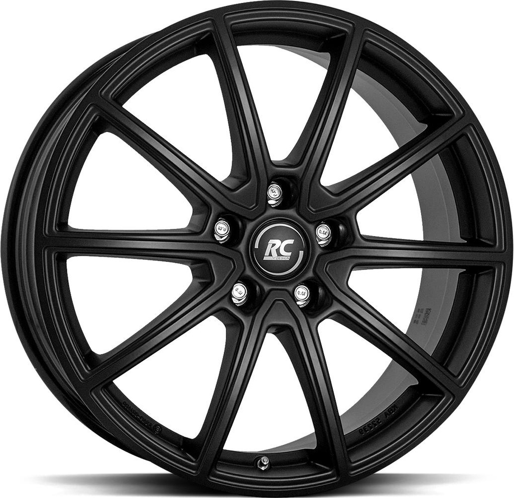 BROCK RC32 SATIN BLACK MATT 8.5x19 5/112 ET27 CB66.6