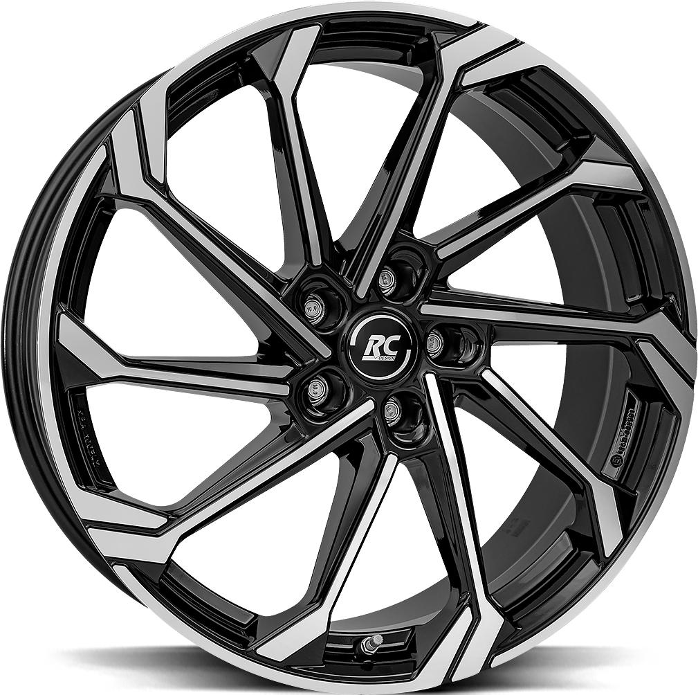 BROCK RC36 BLACK FULL POL 8x19 5/112 ET46 CB57.1