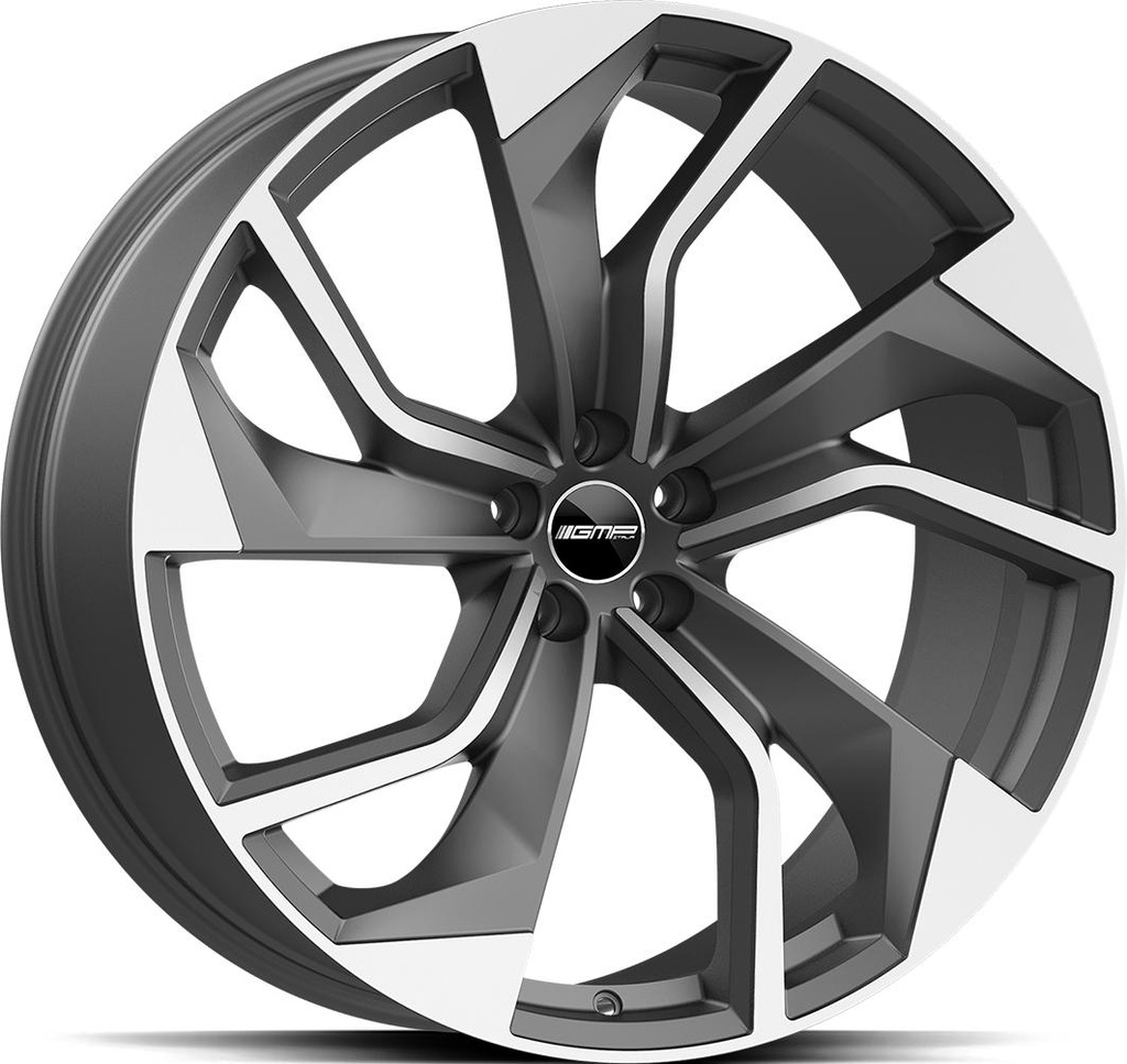 GMP REBEL MATT ANTHRACITE DIAM 9.5x22 5/130 ET60 CB71.6