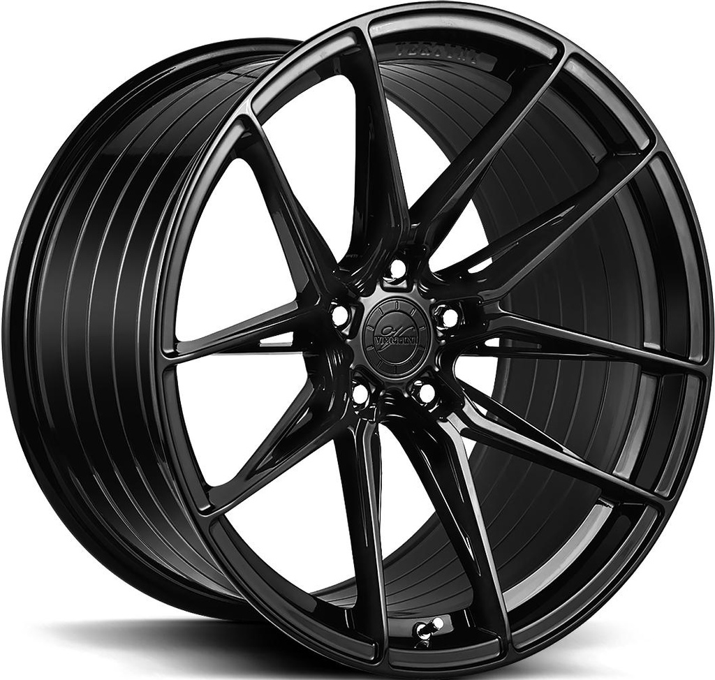 VERTINI RFS1.8 GLOSS BLACK 9x20 5/112 ET25 CB66.6