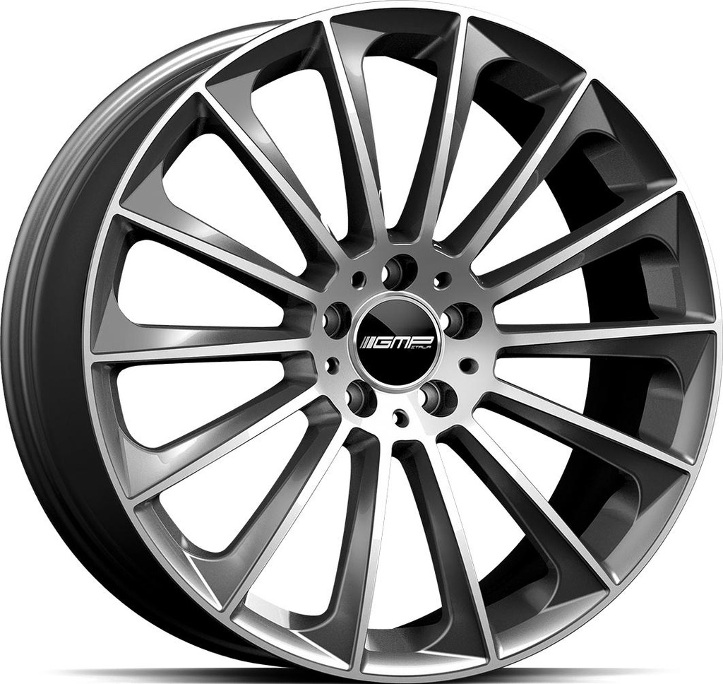GMP STELLAR ANTHRACITE DIAM 7.5x18 5/112 ET45 CB66.6