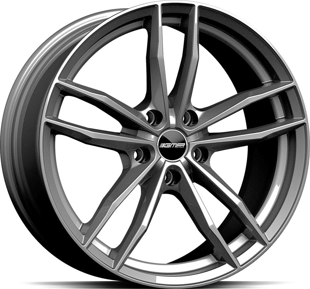 GMP SWAN GLOSS ANTHRACITE 8x18 5/112 ET45 CB66.6