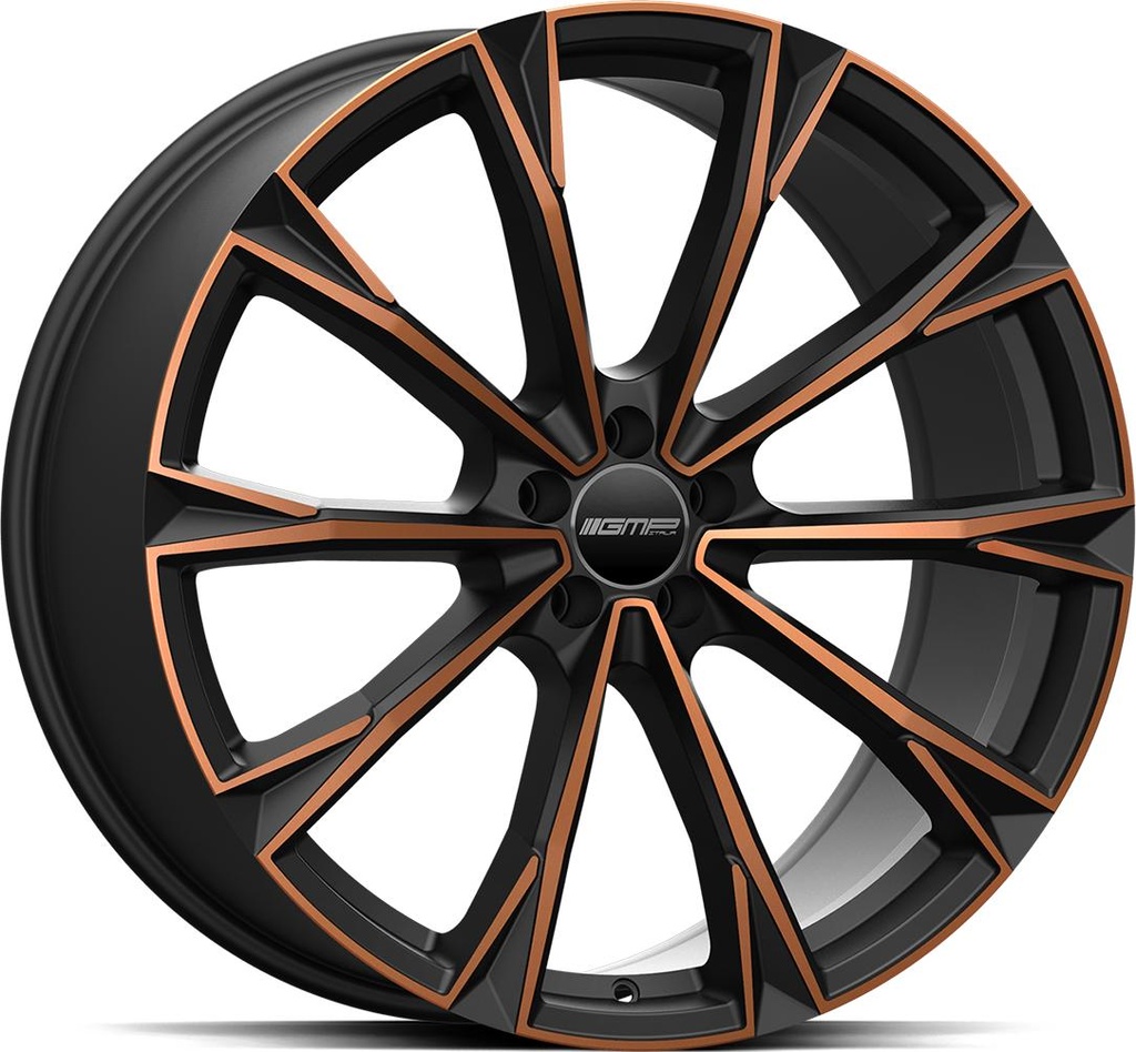 GMP TOTALE SATIN BLACK BRONZE DIAM 9.5x21 5/112 ET36 CB66.5