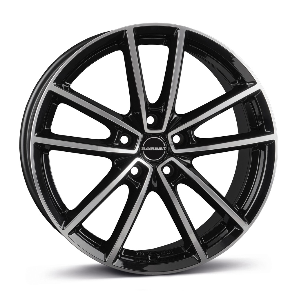 BORBET W BLACK POL GLOSS 8.5x21 5/112 ET35 CB66.6