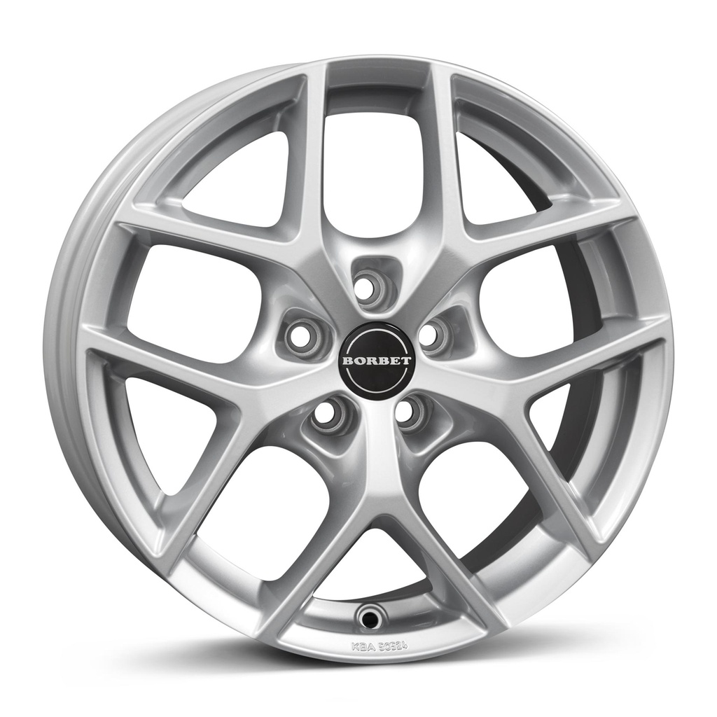 BORBET Y CRYSTAL SILV 7x16 5/108 ET45 CB72.5