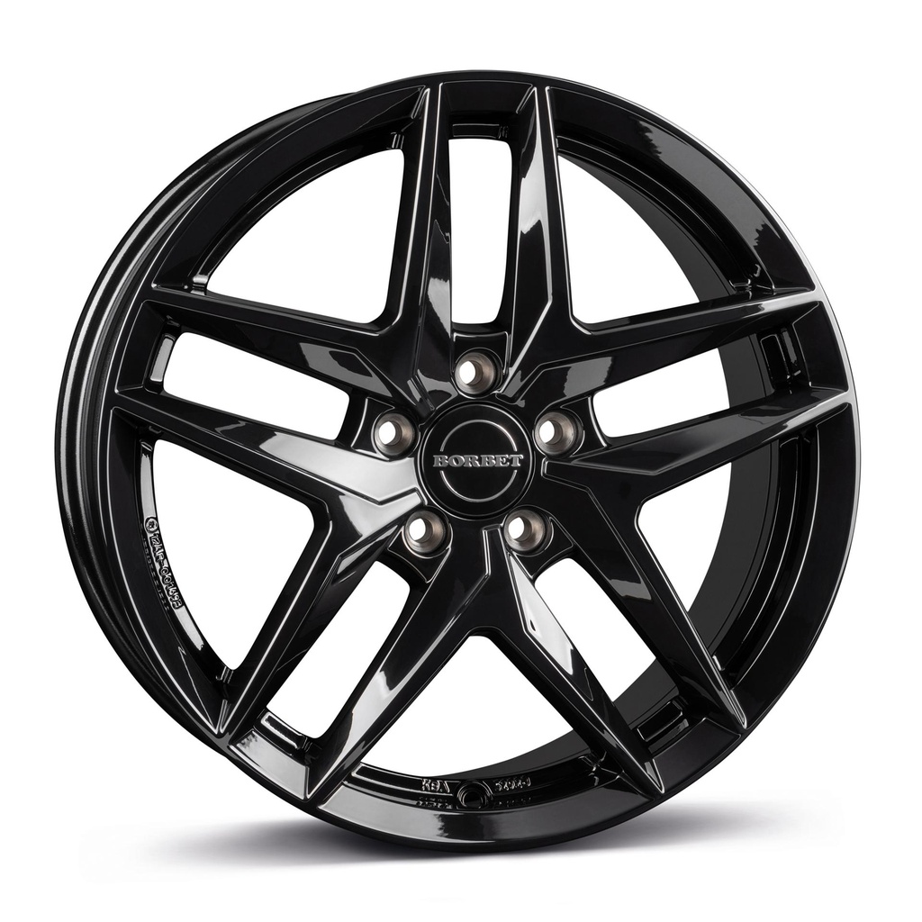 BORBET Z BLACK GLOSS 8x18 5/112 ET38 CB66.6