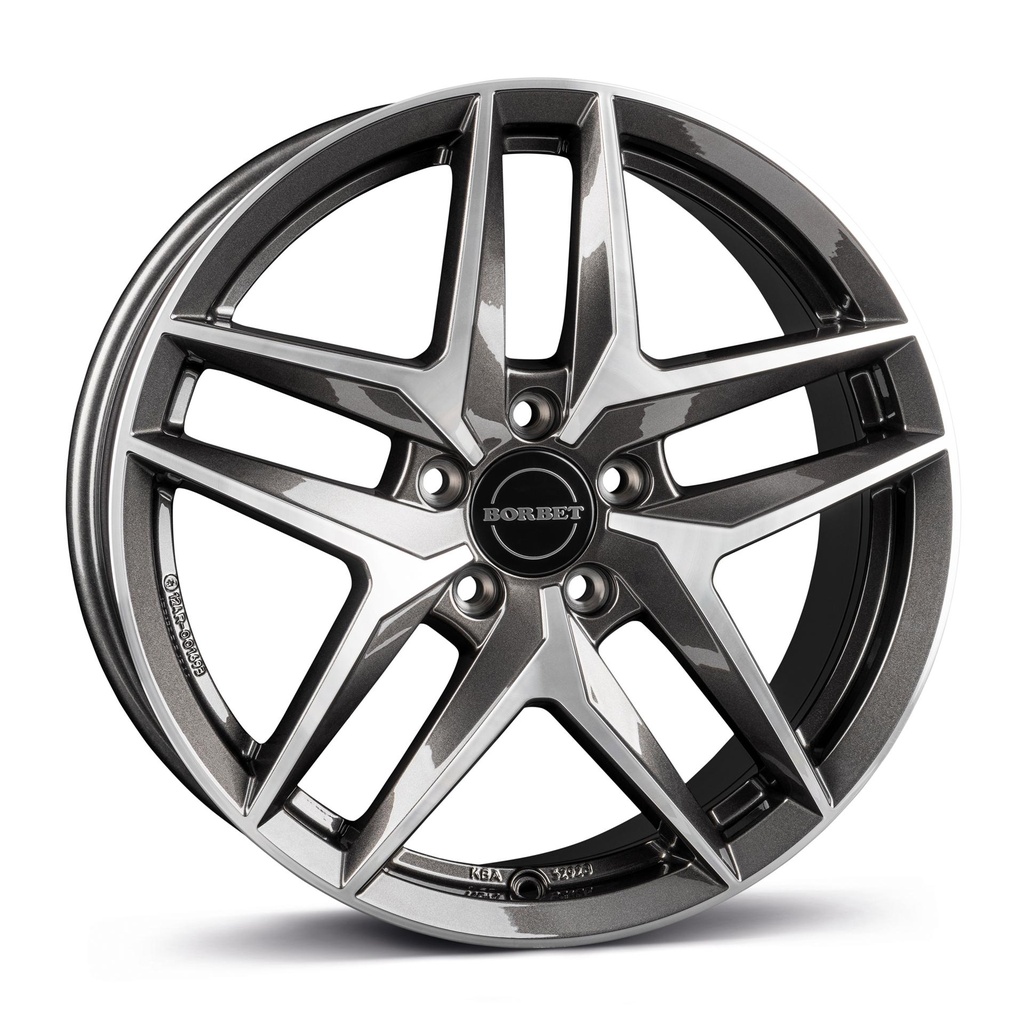 BORBET Z MIST ANTRACITE GLOSS POL 8.5x20 5/112 ET40 CB66.6