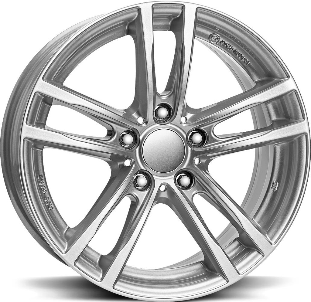 RIAL X10 POLAR SILVER 8x18 5/120 ET43 CB72.6