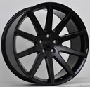 STATUSFÄLGAR D54 GLOSSBLACK 9.5x22 6/139.7 ET25 CB106.1