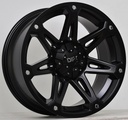 STATUSFÄLGAR D53A FLATBLACK 9.5x20 6/135-139.7 ET20 CB106.1