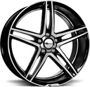 BROCK B33 BLACK FULL POLISH 8.5x19 5/112 ET45 CB66.6