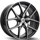 FORZZA VISION GREY FACE MACHINED 8x18 5/112 ET42 CB66,45