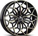 ANTERA A105 PIANO BLACK CHAMPAGNE 9.5x22 5/120 ET35 CB72.6