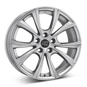 MSW 27T SLV 9.5x19 5/114.3 ET45 CB64.1