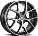 BBS SR VOLC GREY DIAM CUT 7.5x17 5/100 ET37 CB70