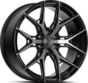 VOSSEN HF6.4 TINTED GLOSS BLACK 9.5x20 6/139.7 ET30 CB106.1