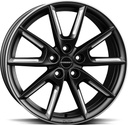 BORBET LX19 BLACK MATT SILV SPOKE RIM 8x19 5/112 ET50 CB66.5