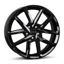 BORBET N BLACK GLOSS 7.5x18 5/114.3 ET50 CB72.5