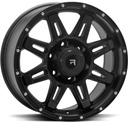R-SERIES R5 BLACK 8x17 5/139.7 ET15 CB77.8