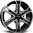 BROCK RC31 BLACK FULL POL 7x17 6/114.3 ET45 CB66.1