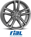 RIAL X10 METAL GREY 7x17 5/120 ET40 CB72.6