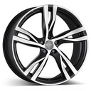 MAK STOCKHOLM ICE BLACK 7.5x17 5/108 ET42 CB63.4